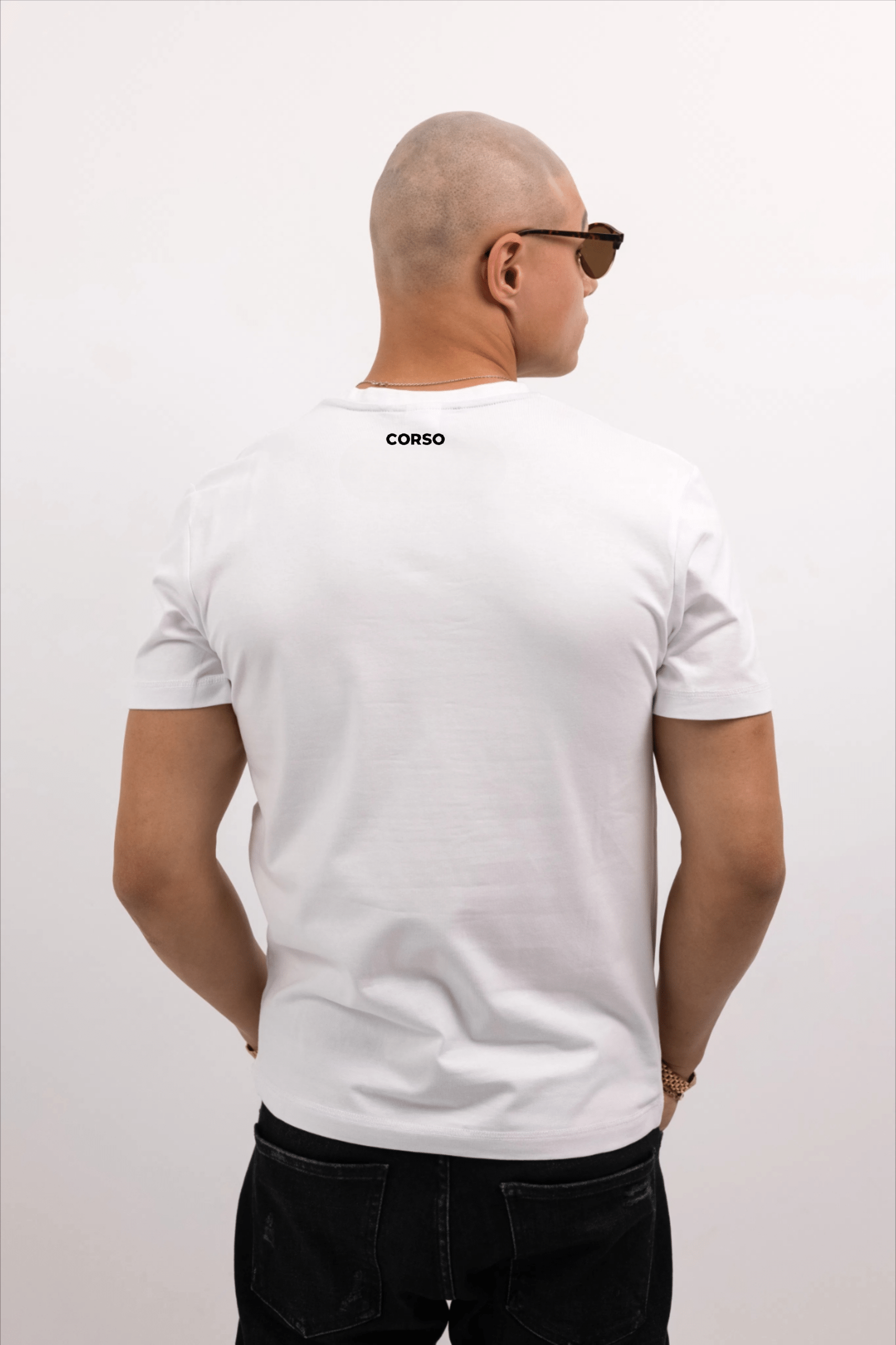 Streetwear koszulka męska CORSO – minimalistyczny design i premium bawełna